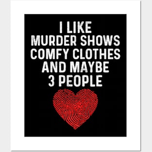 I like murder show Posters and Art